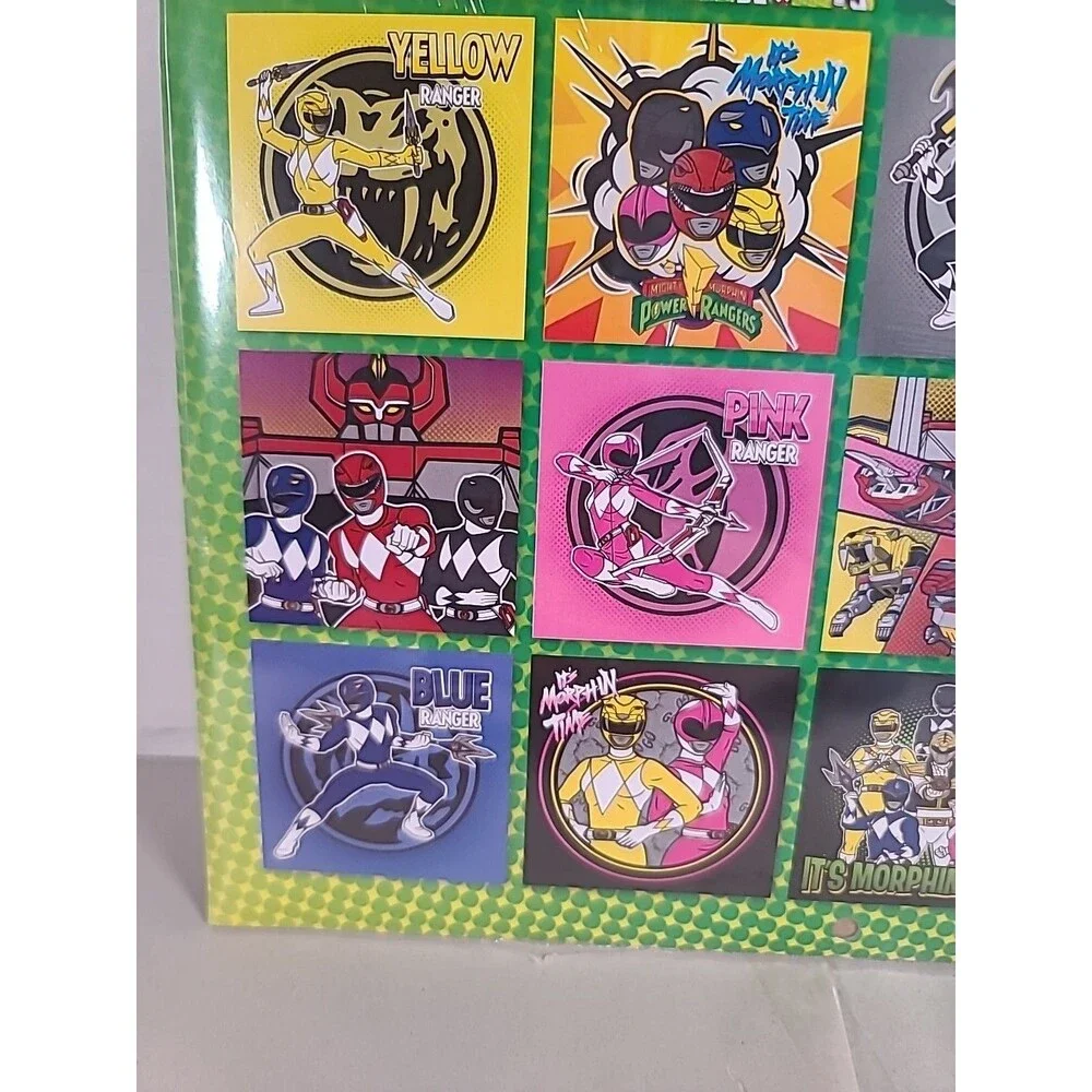 NOS Sealed 2019 Mighty Morphin Power Rangers 12 Month Wall Calendar 10